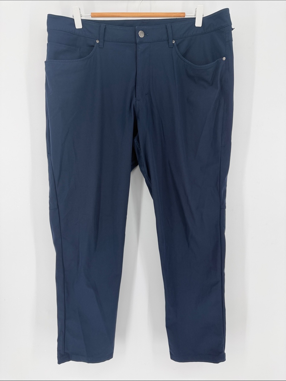 Lululemon ABC Pant Slim 30” Men’s 38 True Navy Warpstreme 5 Pocket